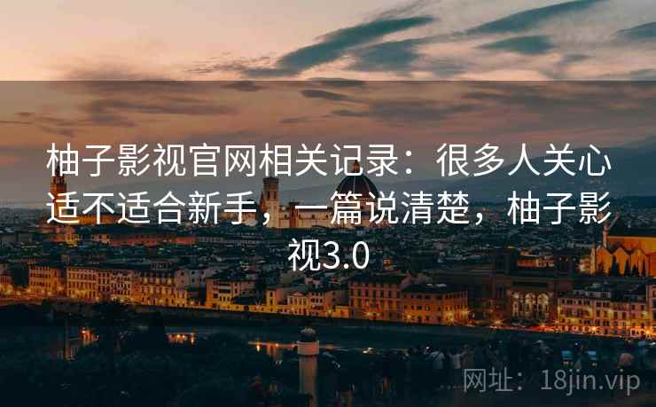 柚子影视官网相关记录：很多人关心适不适合新手，一篇说清楚，柚子影视3.0